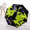 Maleficent, Sorcery Themed Automatic Opening and Closing Umbrella, Brightly Colored 8-rib Portable Umbrella, Suitable for Men and Women, A Perfect Gif