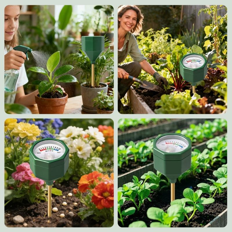 Efficient Single Pin Soil Tester Essential Tool For Garden Enthusiasts Crop Growers Indoor Outdoor Soil Moisture Meter