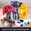Transforming Toy Car Robot - Non-Alloy King Kong Model Optimus Bumblebee for Boys Ages 3-6