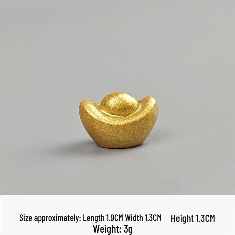 Little God of Wealth Ingots – Desktop & Car Ornaments for New Year Prosperity