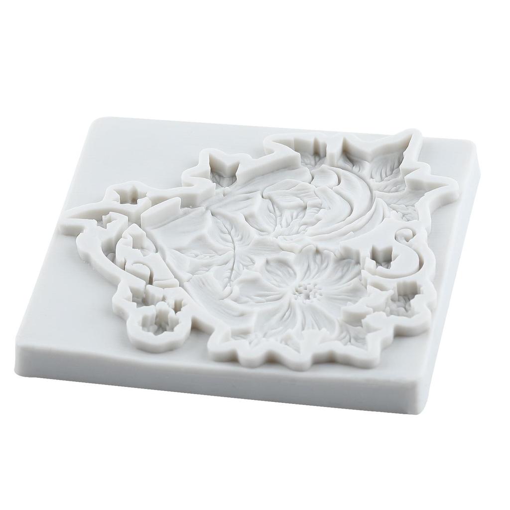 Heart Silicone Mold Flower Vine Fondant Molds Cake Decorating Tools Cupcake Topper Candy Sugar Craft Gum Paste Polymer Clay