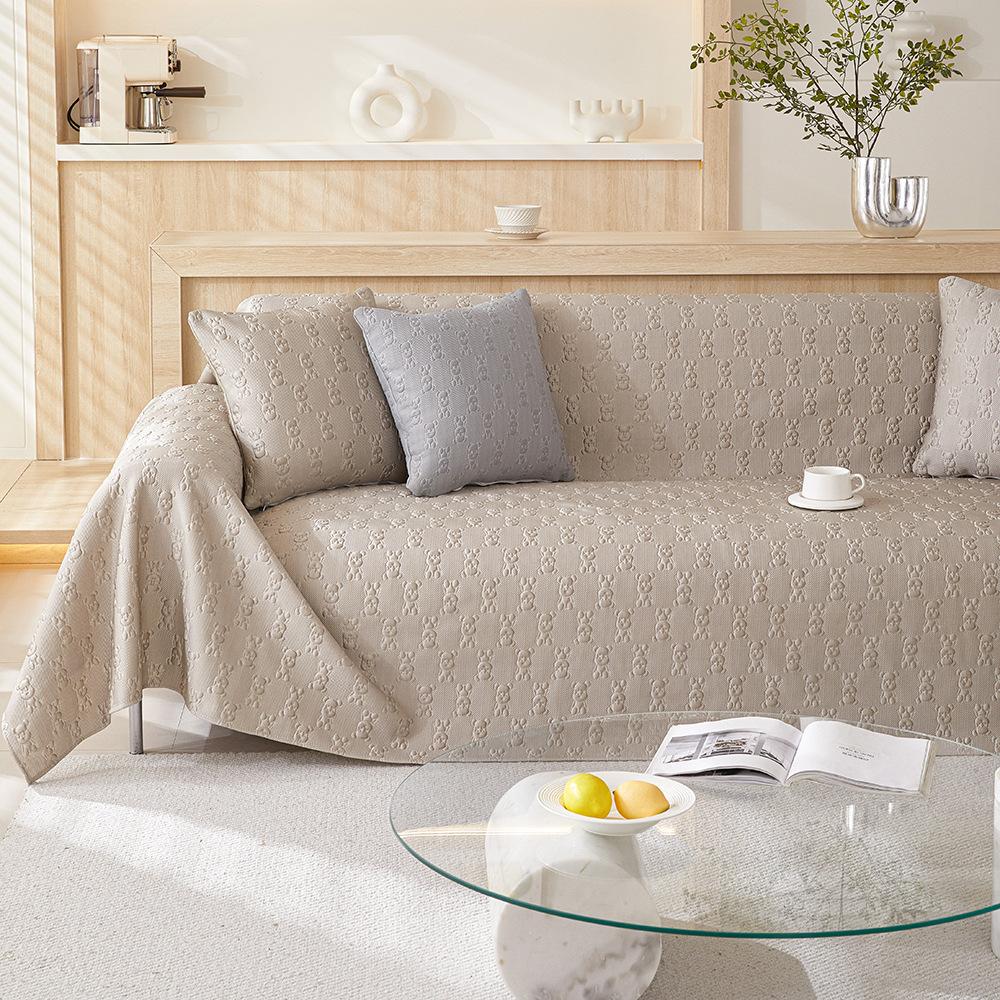 Sofa Funky Seat Pads Summer Cool Feeling Faux Leather Sofa Towel