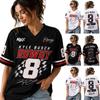 Unisex Racing Jersey Shirt Lightweight Breathable Short Sleeve Sportswear Casual Streetwear for Men and Women Suitable for Outdoor Activities