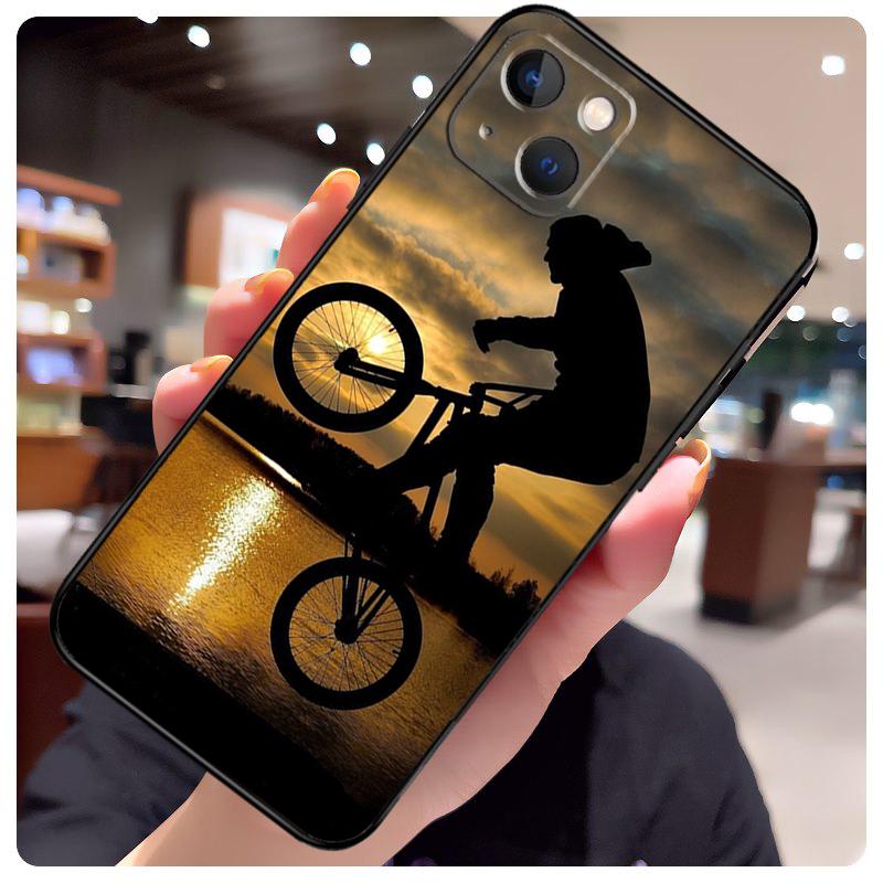 BMX Bike Extreme Sport Case For iPhone 16 Pro Max 14 13 12 11 15 17 Pro Max mini 15 16 Plus 16e 17 Air Phone Cover