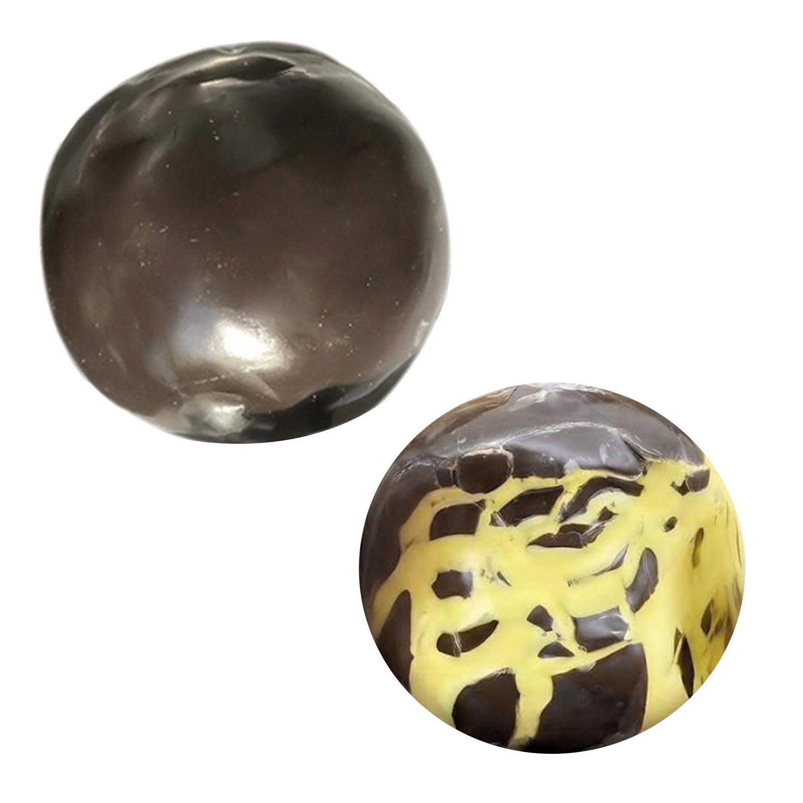 

Dumpling Squishy Stress Chocolate Stress With Wax Coating Gentle Dough For Tactile Crackling Sound Plaything For All Ages Table Stress