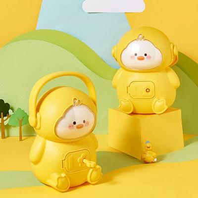 Creative Cute Duck Coin Bank with Key Cartoon Duck Shaped Coins Storage Box Key To Unlock Large Capacity Coin Bank Storage Jar