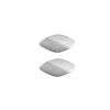 Silver Frame Cover Trim For Cadillac CT5 2020-2023 Steel A Pillar Speaker 2pc