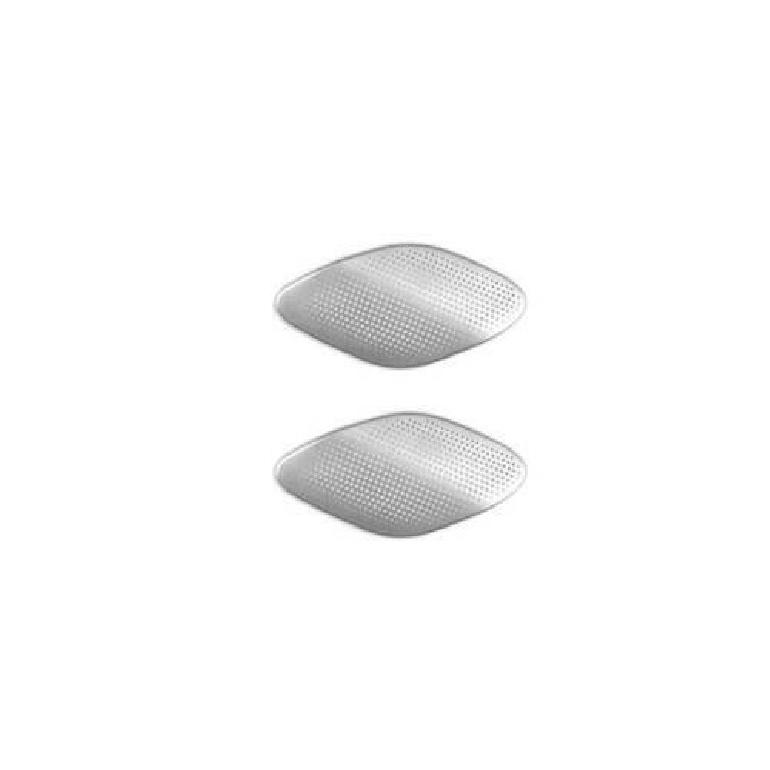 Silver Frame Cover Trim For Cadillac CT5 2020-2023 Steel A Pillar Speaker 2pc