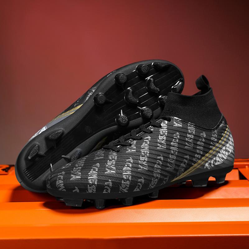 

Broken mandarin duck spiked shoes high-top football shoes artificial students men s and women s pingzi training competition nails Amazon price 31