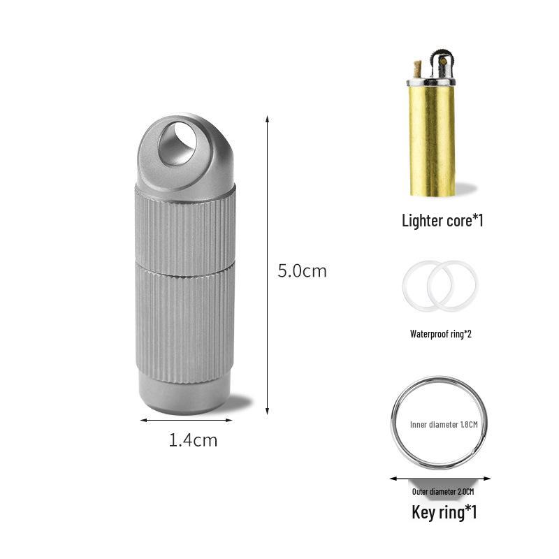 PioneerEDC Lightweight Titanium Sealed Capsule Multi-functional Outdoor Tool