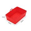Silicone Air Fryer Tray Liner Heat-insulation Reusable Air Fryers Basket Fried Pizza Chicken Waterproof Kitchen Baking Tools