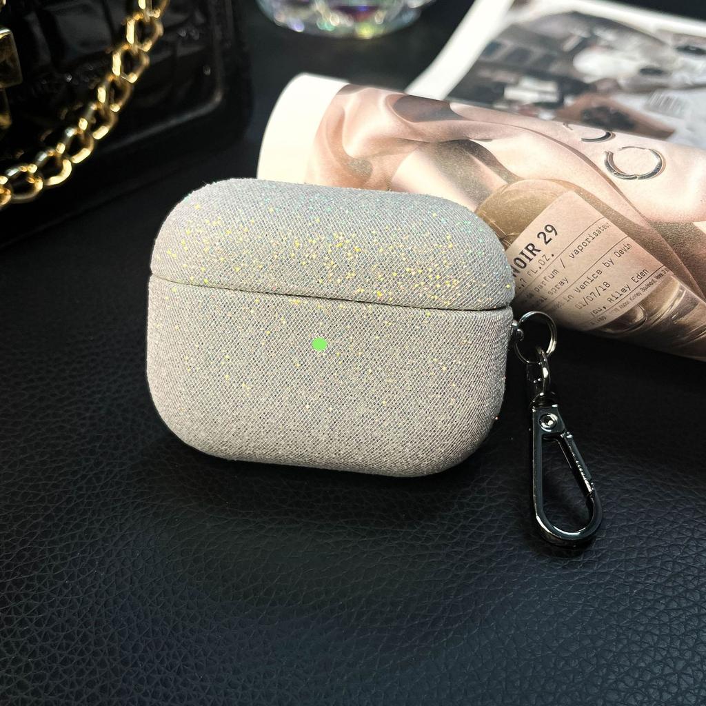 Glitter Sequin Earphone Cover for AirPods 1 /3 Generation Full Bag with Buckle Iphone Earphone Case Pro2