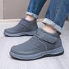 Daifa winter new shoes versatile sports men's shoes Velcro boots velvet thickened snow boots