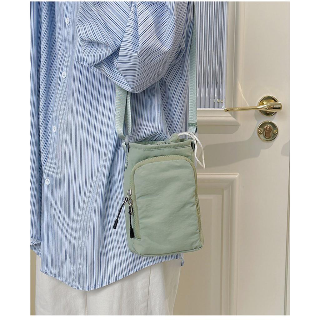 Casual, Small Square Bag, Canvas, Crossbody Bag