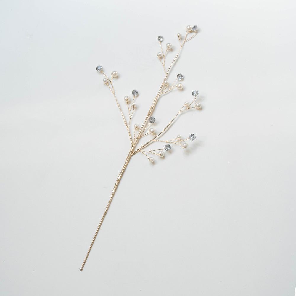 Transparent Simulated Christmas Crystal Stem Acrylic Christmas Tree Decorations  New Year Decor