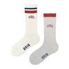 [Gift Set/3 SET] Campus/Skyler Striped Crew Socks (2 Colors/2 Colors)