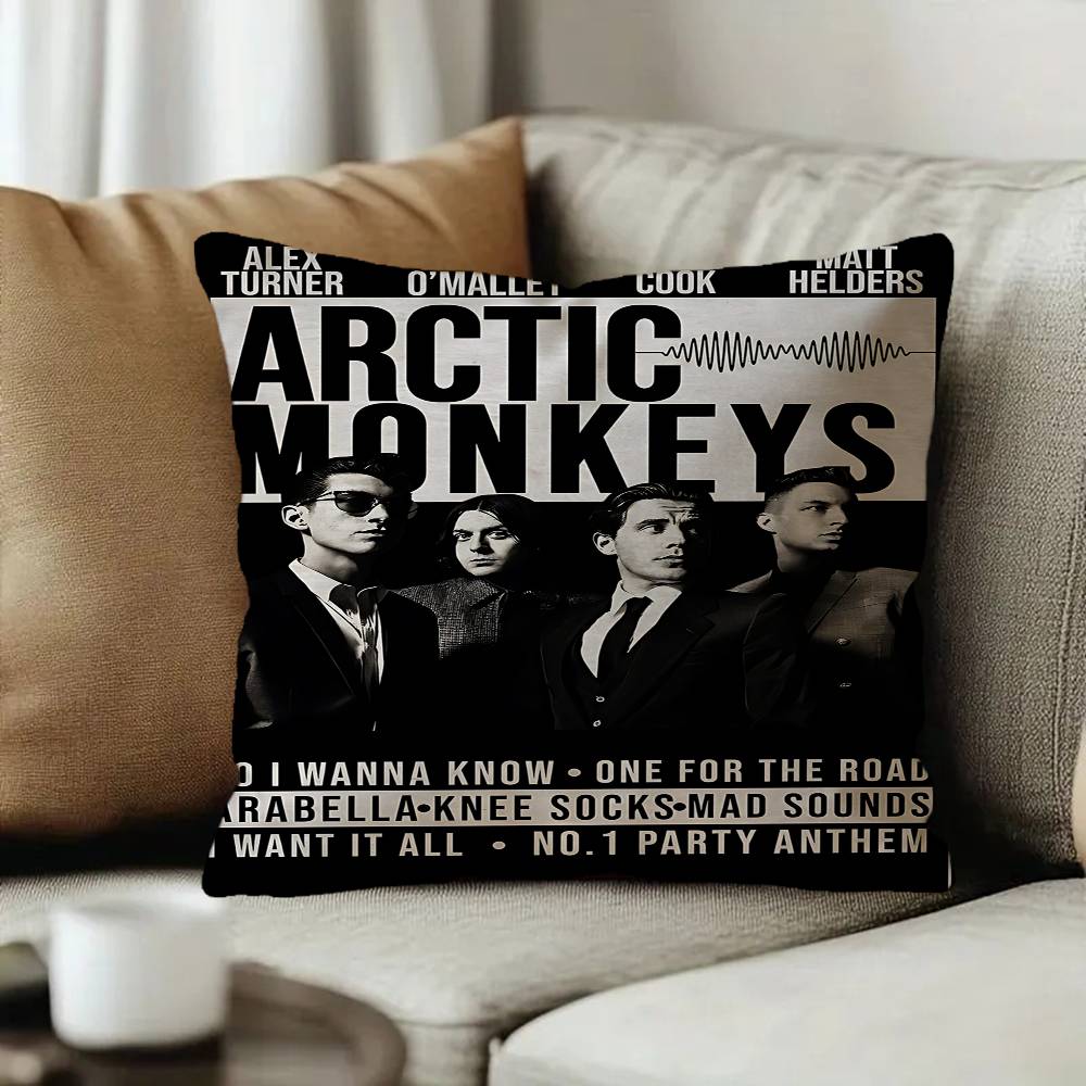 AArctic Monkeys Rock Band Lucky Dragon pillow cover sofa cushion cover home room decoration children gift