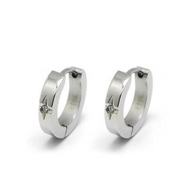 Steel Eagle Eye Earrings