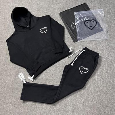 European and American Hip-hop Fleece Sports Suit