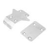 2pcs RC Chassis Armor Protector Professional Stainless Steel RC Skid Plate Protector Guard for KYOSH