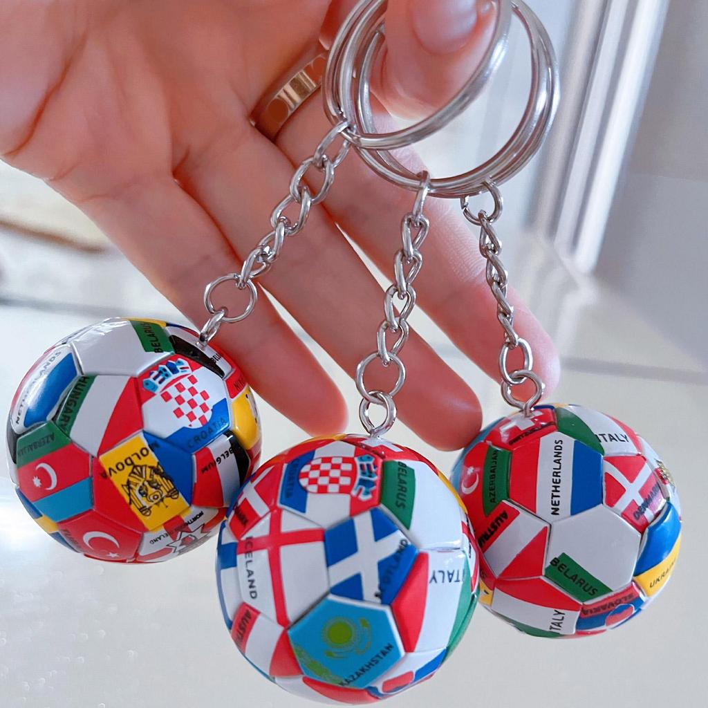 Přívěsek na klíče s fotbalovým motivem, fanoušci fotbalového klubu, dárky, fotbalová taška, řetězy, katarský suvenýr, klíč H7Y9