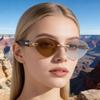 KAJILA Occhiali da Sole Cat Eye Cambia Colore Europa 2026: Stile Street Outdoor alla Moda e Personalizzato per Donna