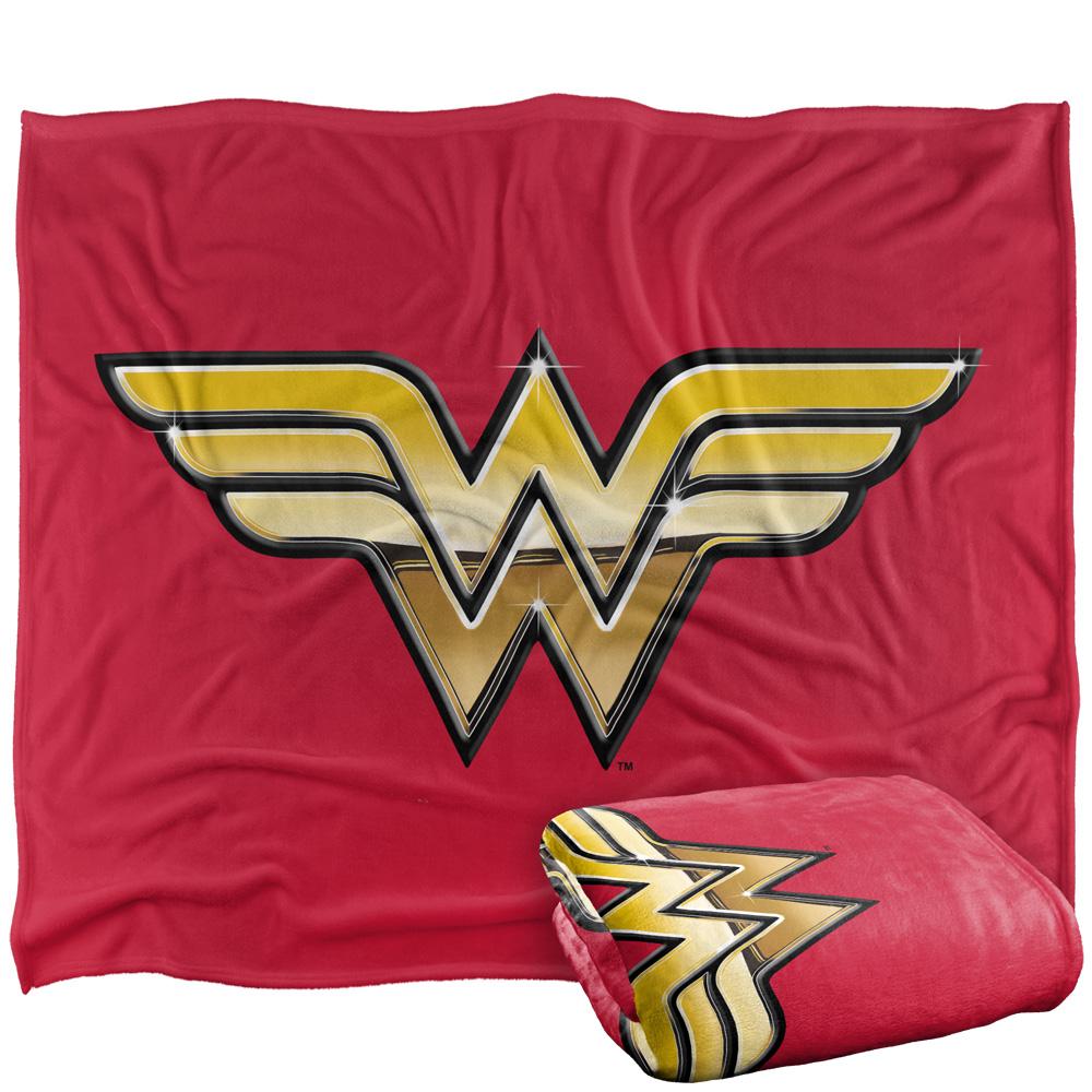 Wonder Woman Metal Logo Blanket
