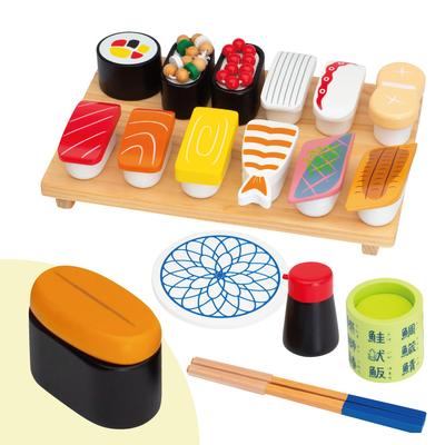 Puddy První Hraní na Předstírání Prémiové Sushi Moře Magnetická Dřevěná Vzdělávací Hračka [Pouze Woody] Sada (Zahrnuje ježka) - Hračka, hračka,