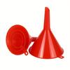 Multi-size Funnel Has A Wide Range of Applications, Commonly Used for Car Refueling, Workshop and Household Use, Lightweight and Durable