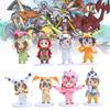 Collectible Digital Monsters Action Figures Featuring Taichi Agumon And Yamato Gabumon