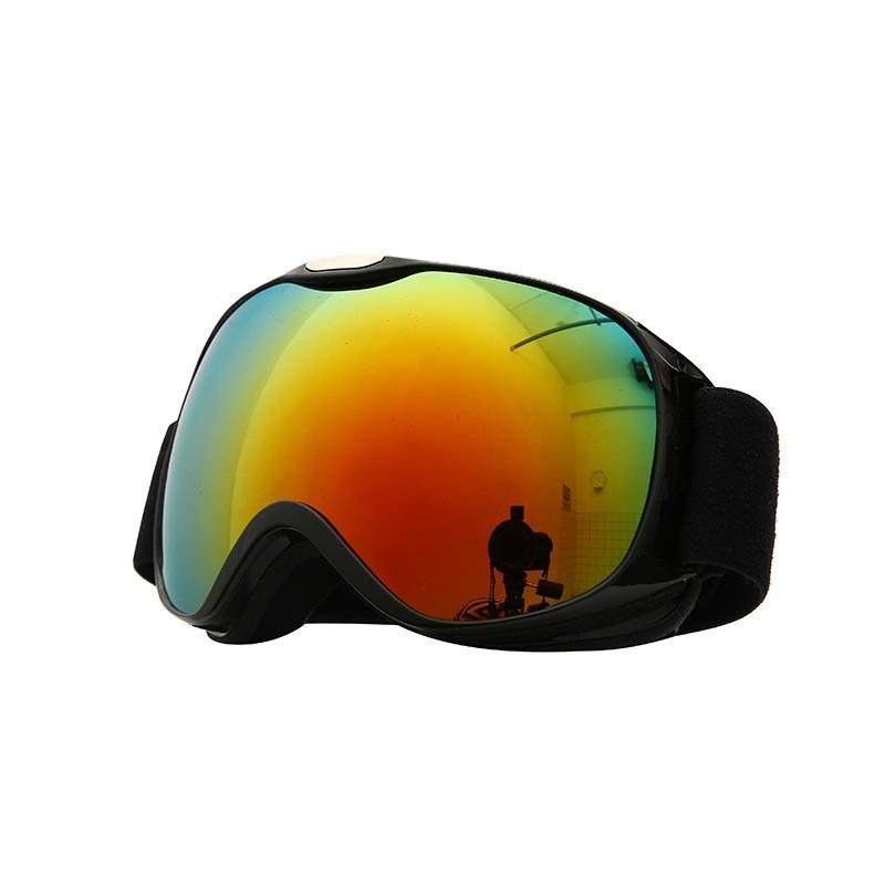 Kids Ski Goggles With Anti-Fog Double Lens Windproof Snow Sports Eyewear Boys Girls