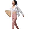 Lining Fitness Series UPF 40+ Logo Pattern Solid Color Sports Hooded Sun Protection Jacket Women Jackets White AFDT526-1