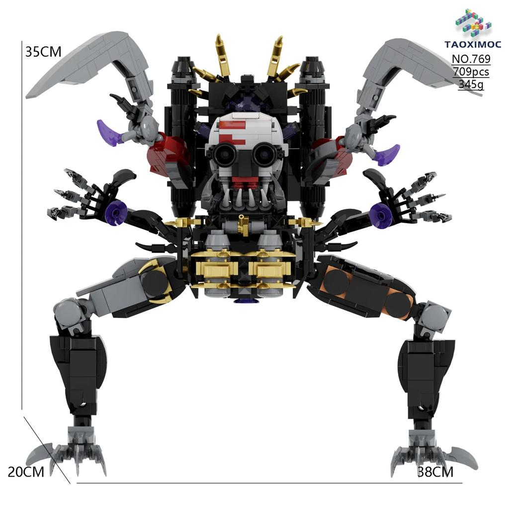 Compatible With Skibidi Toilet MOC Abstract Building Blocks Upgrade Titan Speaker King Model Bricks Toys
