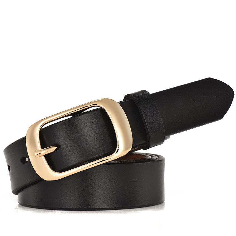 Women'S Belt Leather Cowhide Women'S Casual Belt Decoration
