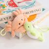 Tortoise Seahorse Octopus Crab Clam Plush Keyring Toy Collectors Doll Children