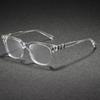 Crowe's new European and American anti-blue light overseas sunglasses men's and women's flat glasses classic travel optical glasses without makeup
