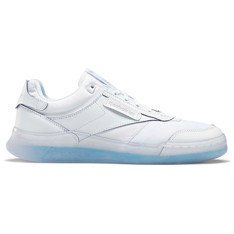 Reebok Club C Legacy White Radiant Aqua Unisex Sneakers Footwear-White Brave-Blue GZ0085