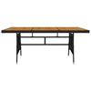 9 Piece Garden Dining Set Poly Rattan Black