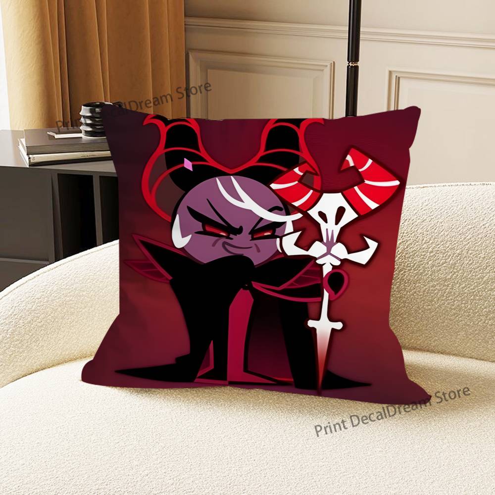 Dark E-Enchantress Cookie Run Cushion For Bedroom Car Coffee Shop Room and Living Room Sofa Decorative Pillow Cover Case