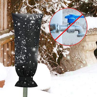 Waterproof Oxford Cloth Faucet Antifreeze Cover Winter Outdoor Water Pipe Insulation Cover Anti-icing Protective Cover