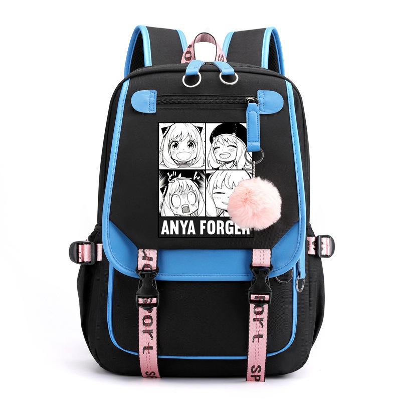 Spy Play House Backpack Casual Versatile Large Capacity Junior High School Student School Bag