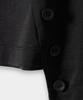 Yujen Button Slit Layered Long Sleeve T-Shirt_Black & Charcoal