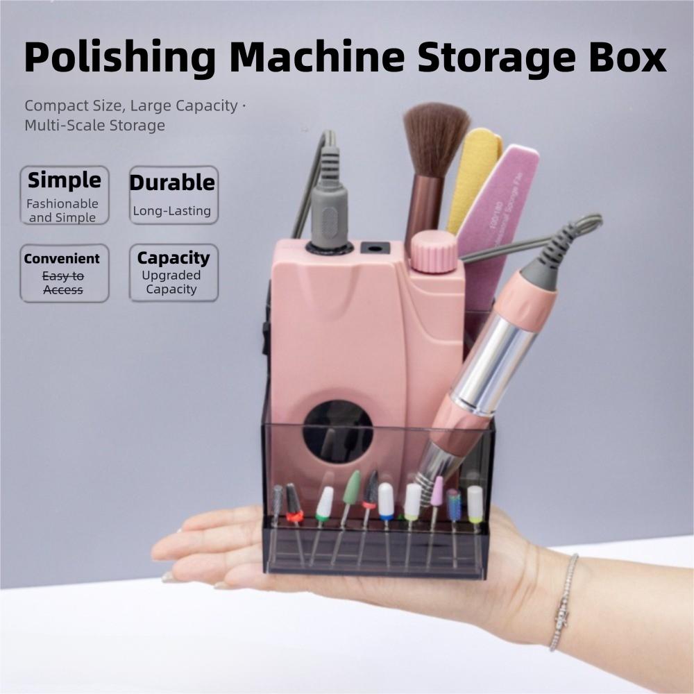 Portable Nail Drill Holder Durable Drill Machine Organizer Display Organizer
