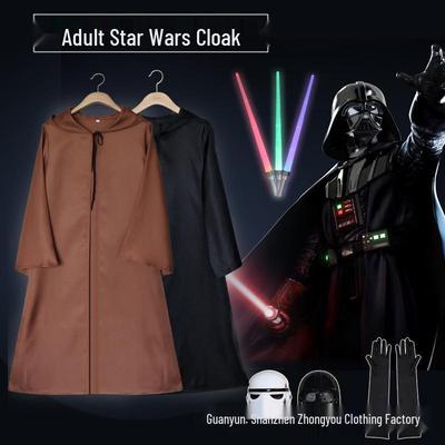 Darth Vader Erwachsenen Umhang & Robe Cosplay Kostüm - Star Wars