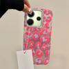 Pink Leopard Print Women Girls Phone Case for Xiaomi Redmi Note 14 13 12 11 11S 10 9 8 Pro 9C 13C 14C 9S A3 A4 A3X A1 A2 Cover