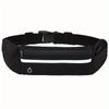 Pink waterproof running waist pack with shockproof phone holder and water bottle pocket,suitable for outdoor fitness and cycling