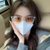 New Unisex Rectangle Vintage Sunglasses 2026 Fashion Design Retro Sun Glasses Female Lady Eyeglass Cat Eye Casual Goggles UV400