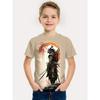 Nuovi Vestiti Cartoni Animati Gatto Estivi 2025 per Bambini, Maglietta Stampata Gatto 3D, Vestiti a Maniche Corte per Bambini, Moda Bambini T-s
