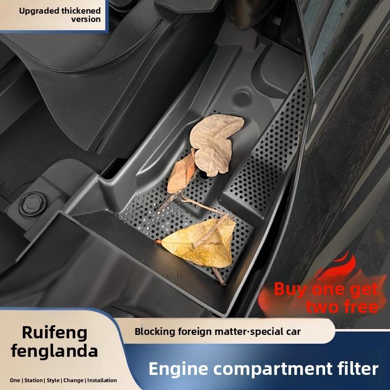 Car Styling Engine Cabin Air Filter Net Hood Intake Mask Bonnet Cover Protector Decoration Accessories for Toyota RAV4 2020 +