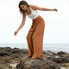 Women's Wide-leg Pants With Pockets, Comfortable Dress Pants, Women's High-waisted Business Casual Pants